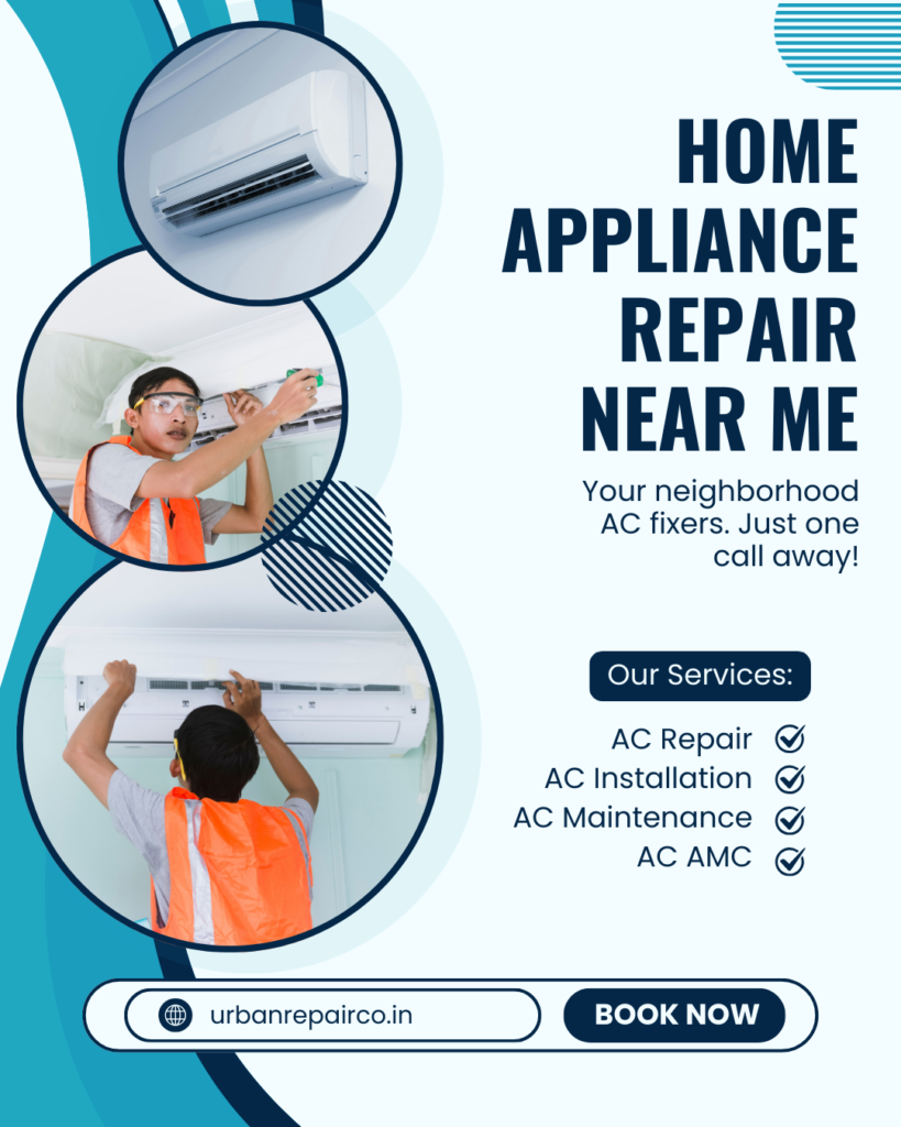 Urban Repair Co offers quick and reliable Home Appliance Repair Near Me with expert technicians and same-day doorstep service.