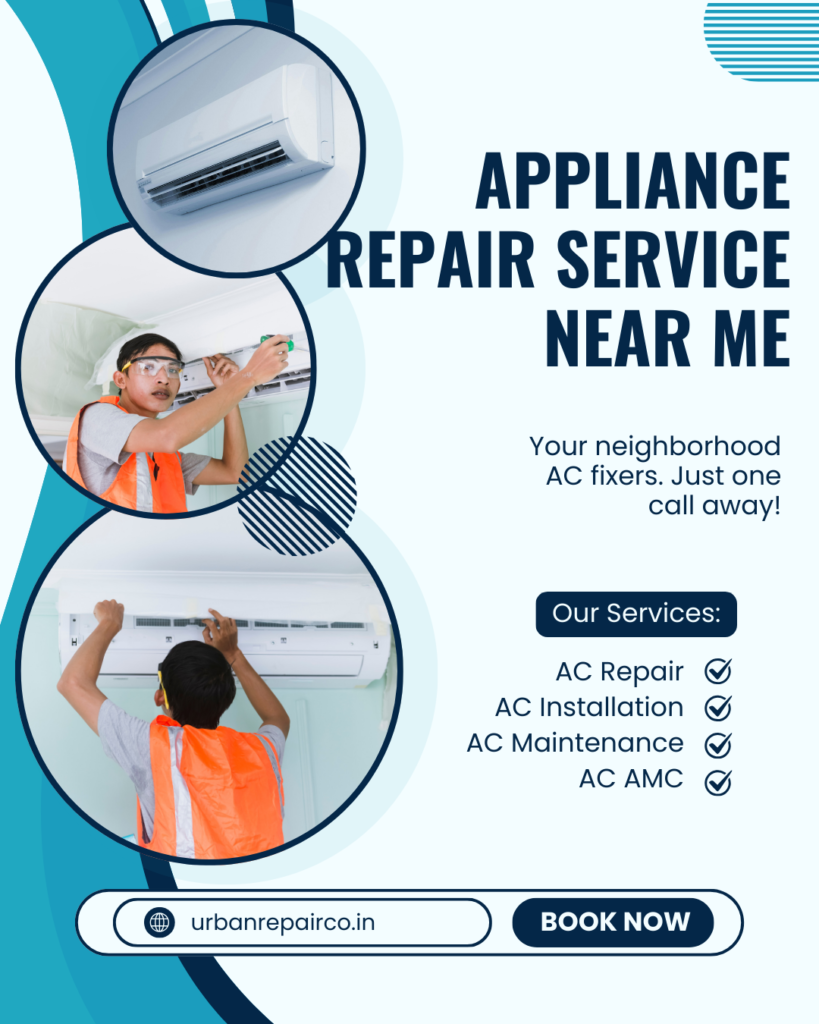 Looking for an appliance repair service near me? Urban Repair Co offers fast, reliable home appliance repair with expert technicians and transparent pricing.