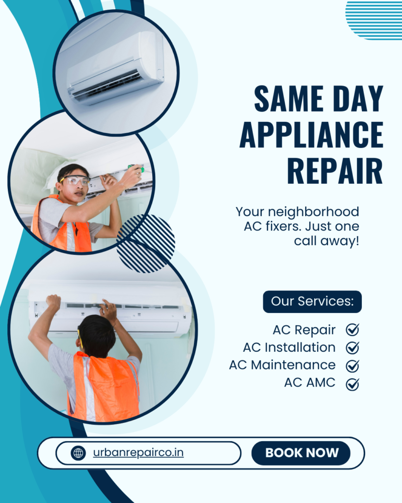 Need same day appliance repair? Urban Repair Co offers fast, reliable home appliance repair with expert technicians and transparent pricing.