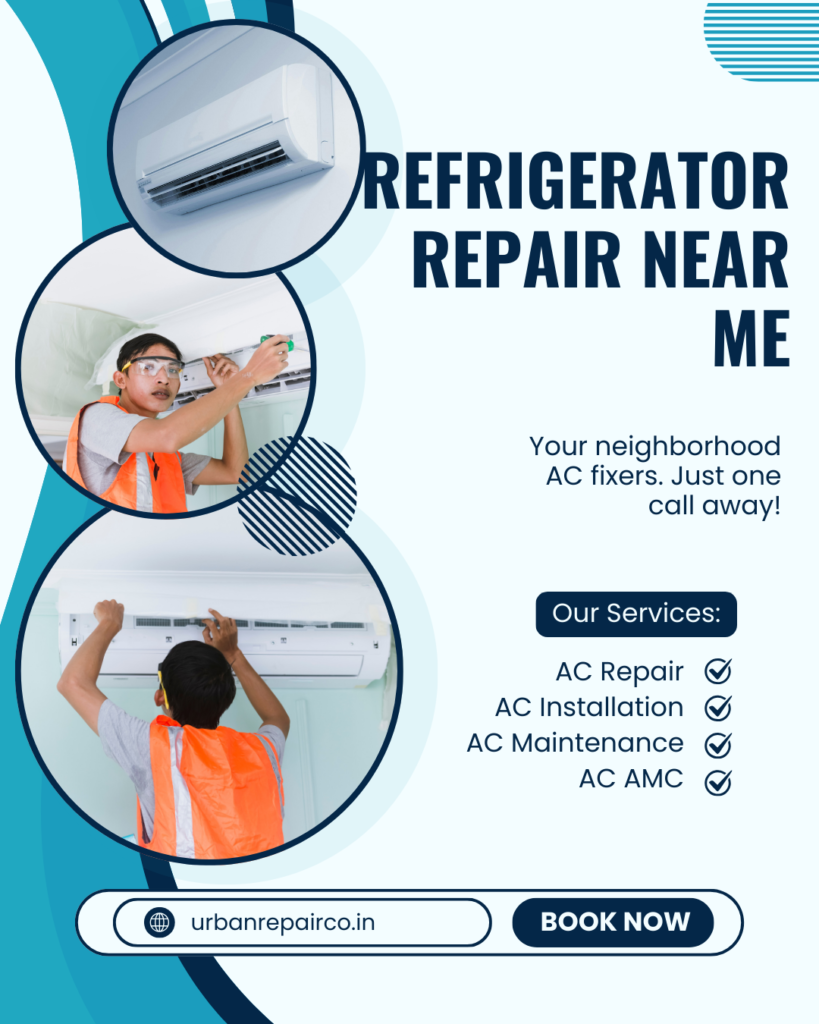 Looking for refrigerator repair near me? Urban Repair Co offers fast, affordable doorstep fridge repair for single, double & inverter models.